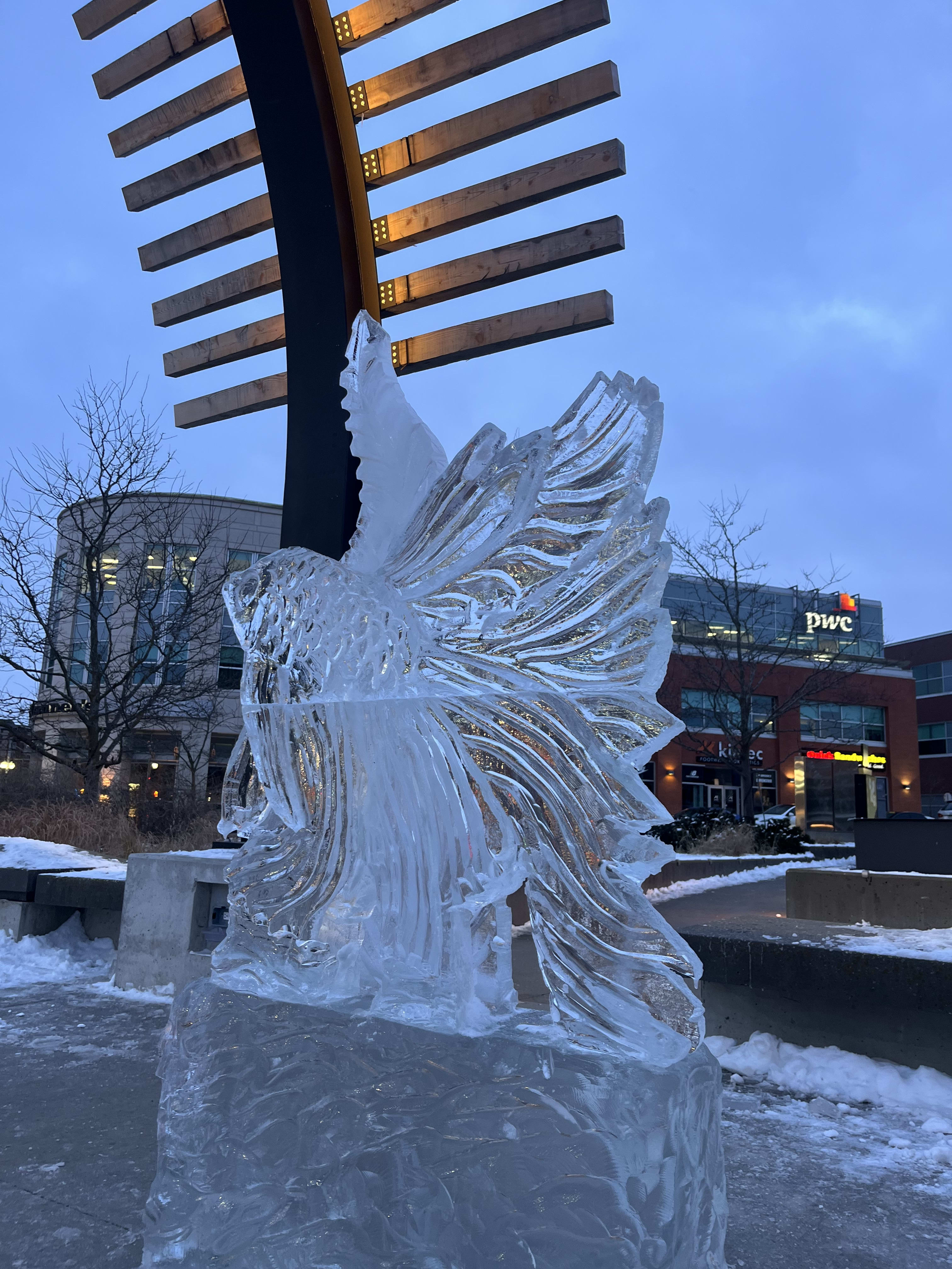 Ice sculpture winterloo