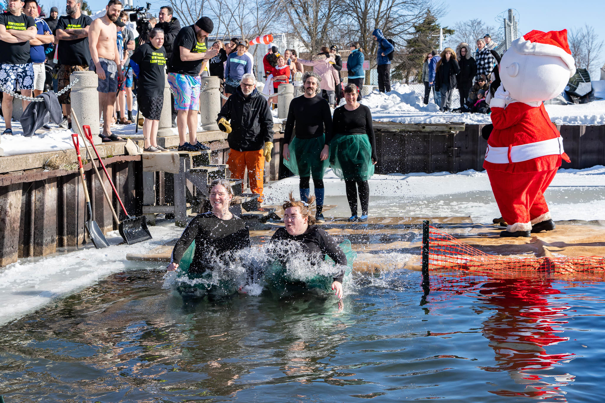 Bon Soo polar plunge