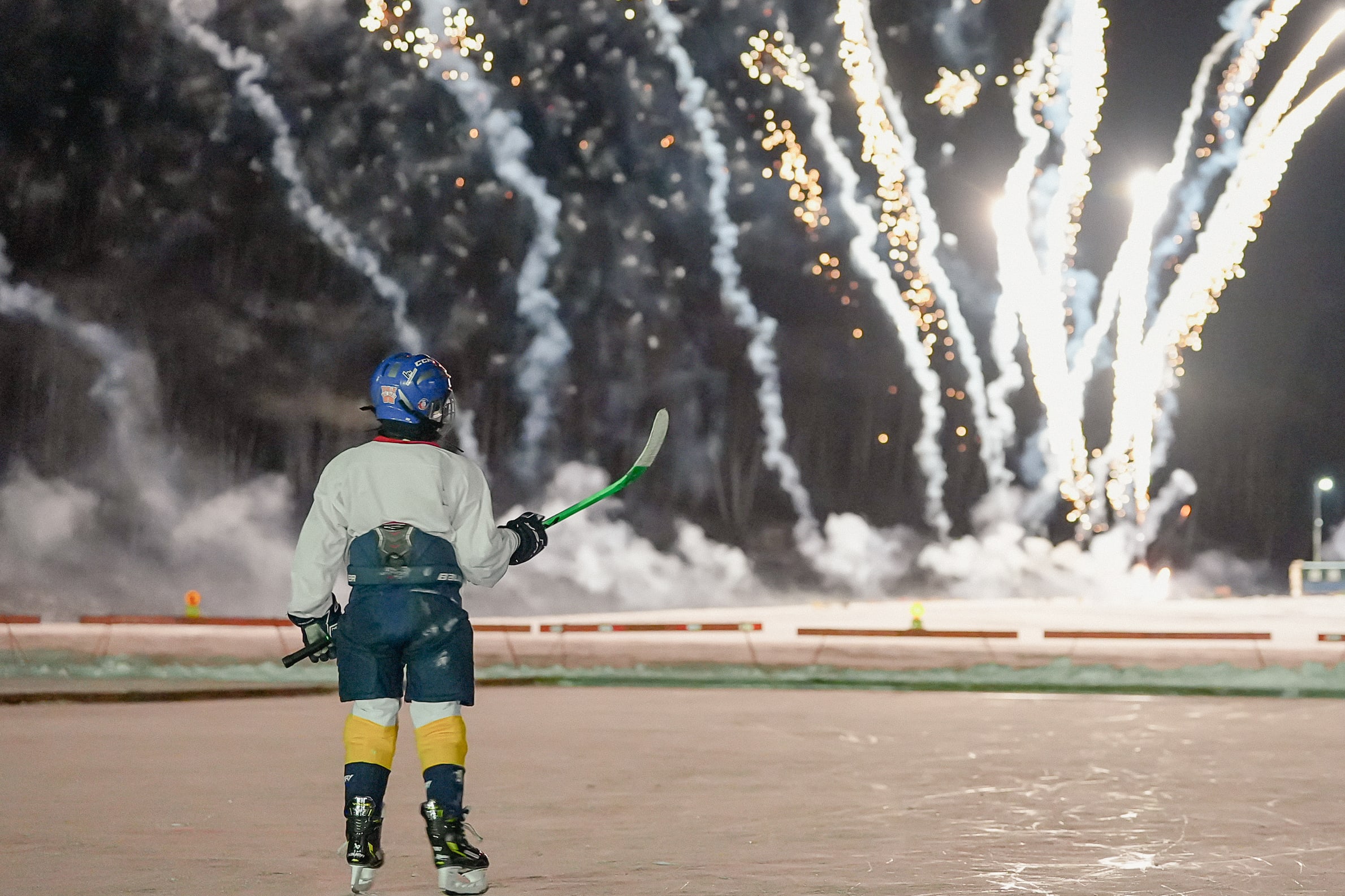 Snye winter hockey